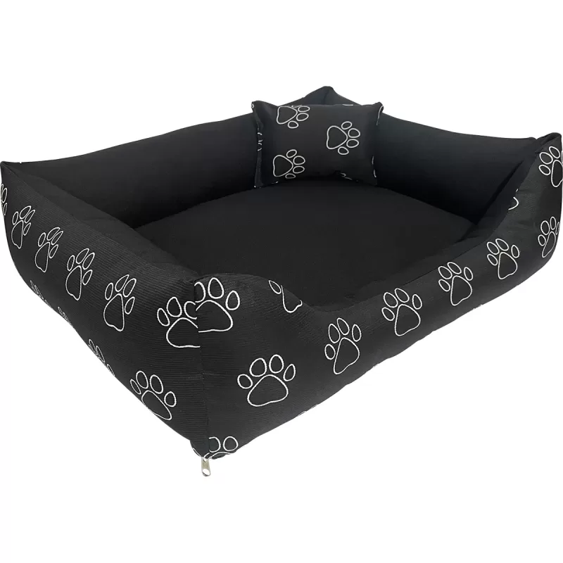 Cama para Cachorro Patinhas Lateral